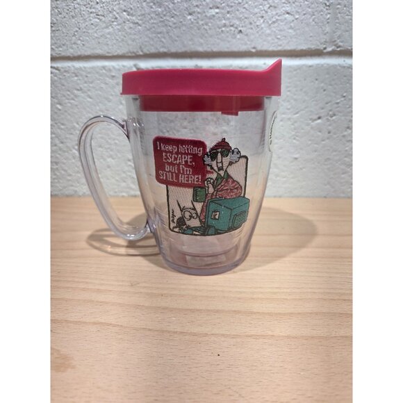 New Tervis Maxine Mug w/Lid Hallmark Hit Escape #1103896 Computer Humor Sarcasm - Picture 1 of 9